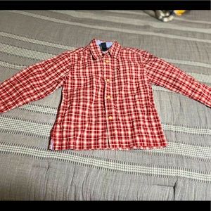 Youth Tommy Hilfiger flannel long-sleeve